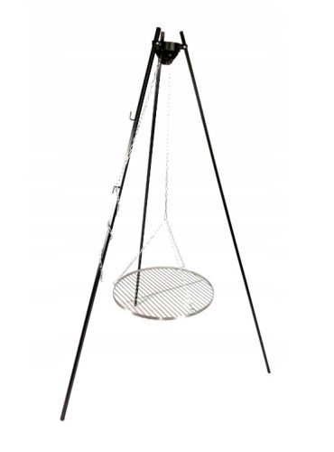  Gartengrill Dreibein Edelstahlrost Ø 70cm INOX