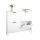  SoBuy Schuhschrank 100 x 91 x 19 cm weiß