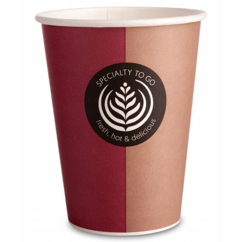 Einweggeschirr PAPIERBECHER FÜR HEISSEN KAFFEE-TEE 300 ml 50er Jahre