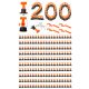 Pro100system Fliesennivellierklemmen/-klammern 200 Stk.