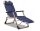 Sonnenliegen und Garten und Terrasse Art 4 Liegestuhl, Metall, Blau und Marineblau
