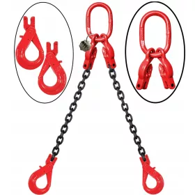 KETTE EINZEL 2C 1,6T 3M LINK SICHERHEITSHAKEN