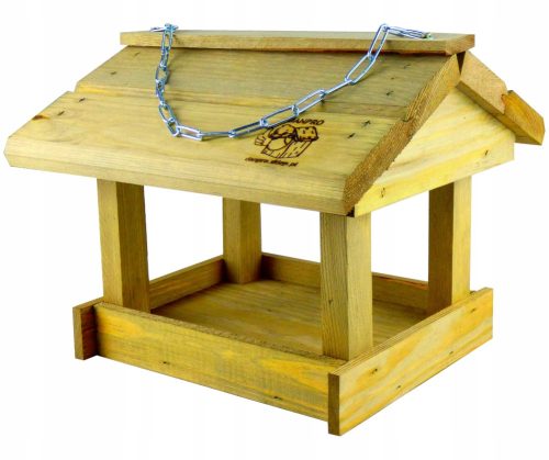 Boxen (Häuser) und Vogelhäuschen Klassisches Vogelhäuschen aus Holz