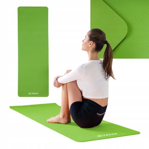  Trexo Trainingsmatte 183 cm x 61 cm grün
