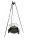  Dreibein Gartengrill INOX Rost 60cm Kamin fi 60