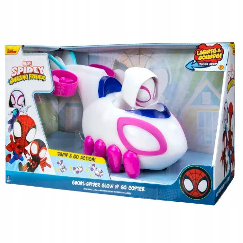 Spidey Ghost-Spider Glow Fahrzeug-Lichtgeräusch