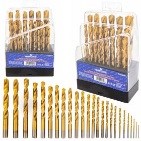 TITANBOHRER FÜR METALL HSS 1-13MM SET 25 EL