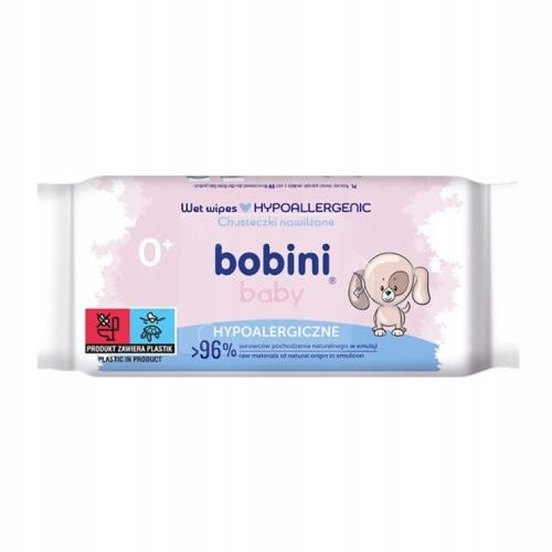  BOBINI hypoallergene Feuchttücher 60 Stk