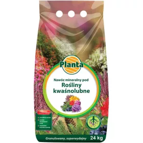    DÜNGER FÜR SÄURELIEBENDE PFLANZEN AZALEIEN RHODODENDRENS HEIDELBEEREN NADELBÄUME THUJA = 24kg