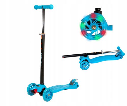  Balance-Scooter, faltbar, dreirädrig, LED-Räder