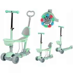  Dreirädriger Balance-Scooter, LED-Radfahrt
