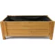  TRAK-DREW Blumentopf 79 cm x 39 x 30 cm, Holztöne in Braun und Beige