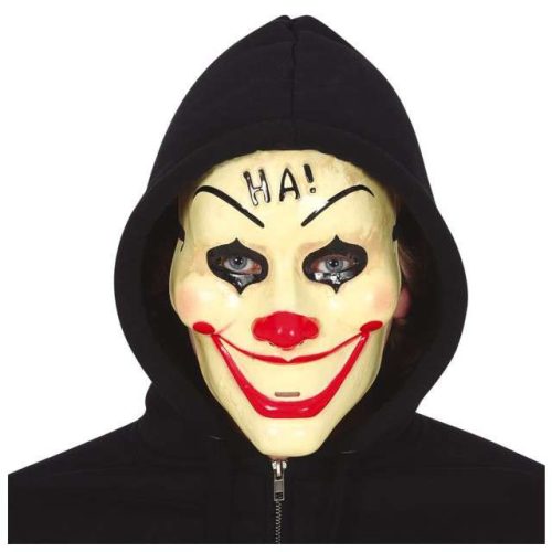  Gesichtsmaske Ihre Outfits GU1142 Latex Clown Beige und Braun