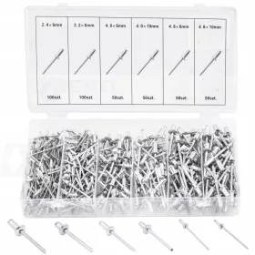 Geko G02927 Blindnieten 400 Stück