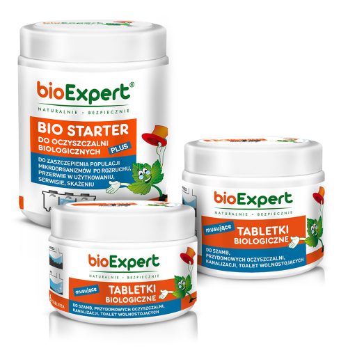  Tabletten für Klärgruben und Kläranlagen 12+6 Stück + Bio Starter Aktivator bioExpert