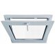 PVC-CE-KIPFENSTER 800x600 MM WEISSES PROFIL 70 MM