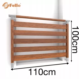 CLASSIC5 Französische 110-cm-Balkonbalustrade