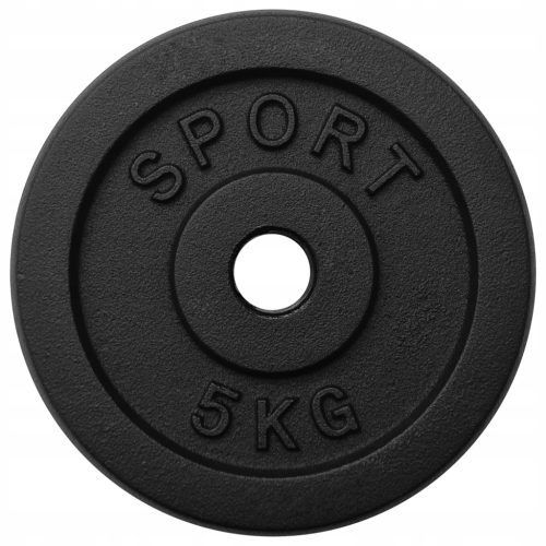  SportForFun Gusseisengewicht 5 kg