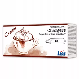 KARTUSCHEN FÜR SCHLAGSAHNE-SIPHON 24 STK. LISS