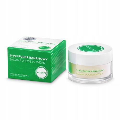  ECOCERA BANANA LOSES PUDER TRANSPARENT + MATT KOMPLEXER SCHWAMM