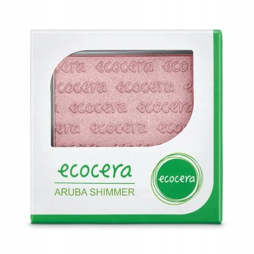 Einfach gepresster Ecocera Shimmer Powder Pink Aruba Highlighter 10 g