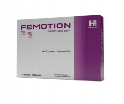 Femotion - Natürliche Tabletten zur Steigerung des weiblichen Libidos und Orgasmusintensität, 10 Stück