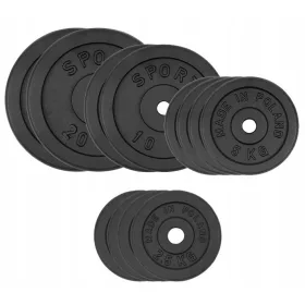  SportForFun Gusseisengewicht 90 kg