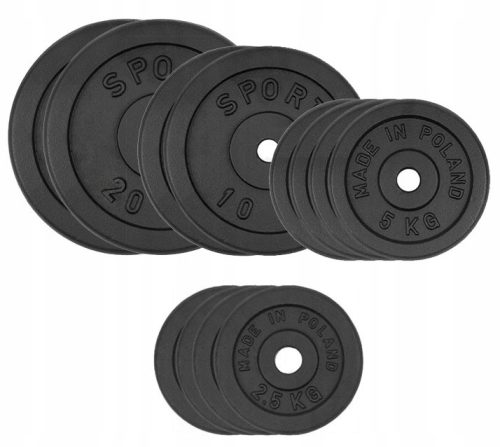  SportForFun Gusseisengewicht 90 kg