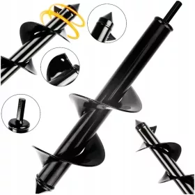 SCHNECKEN-ERDBOHRER ZUM PFLANZEN 10 CM 30 CM