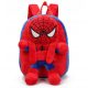  Spiderman-Kindergartenrucksack mit einem Fach für Jungen. Rottöne