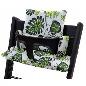    Natürliche Stuhlkissen wie Tripp Trapp Stokke, dicke Baumwollfarbe