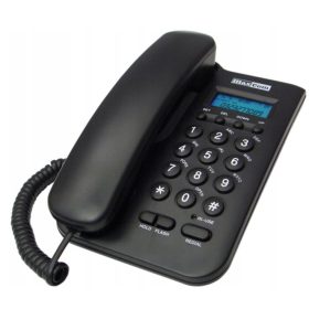  Maxcom KXT100 Schwarzes Festnetztelefon