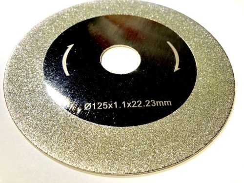 Elektrodenschärfscheibe, 125 mm.