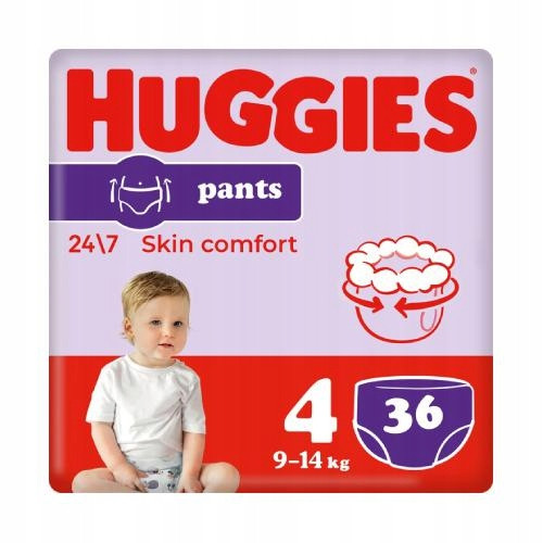  Huggies Windeln Jumbo Pants Größe 4 36 Stk.