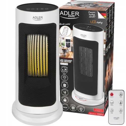  Adler AD 7738 2000 W Keramik-Elektroheizung