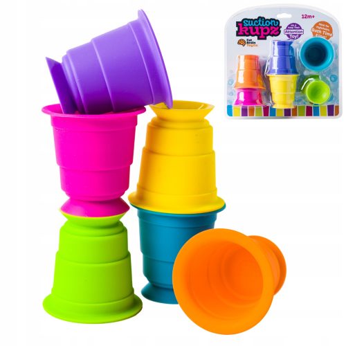  Sensorischer Beißring von Fat Brain Toys, mehrfarbiges Silikon