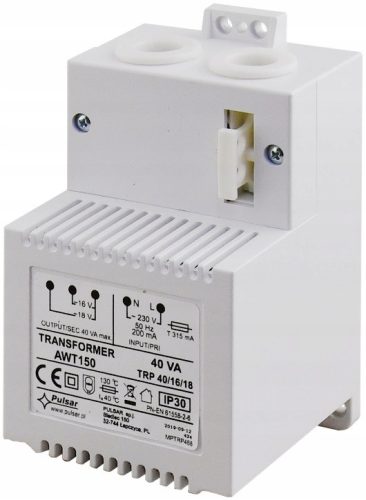  TRANSFORMATOR AWT-150 TRP 40VA/16V/18V Pulsar