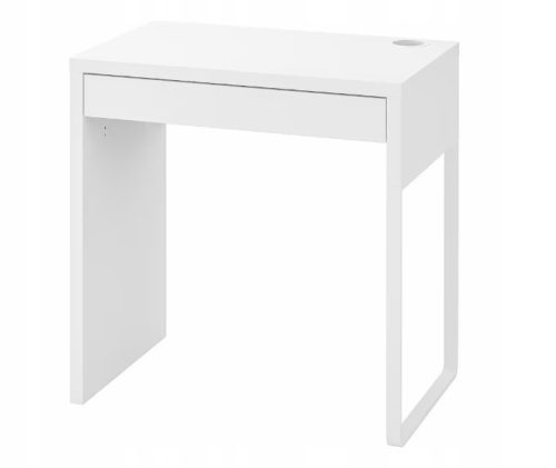  Ikea Micke rechteckiger Schreibtisch 73 x 50 x 75 cm weiß