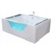 Corciano Jacuzzi rechteckige Acrylbadewanne 170 x 120 cm