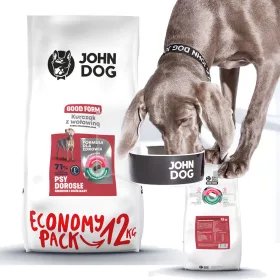  John Dog Trockenfutter für Rinder, 12 kg