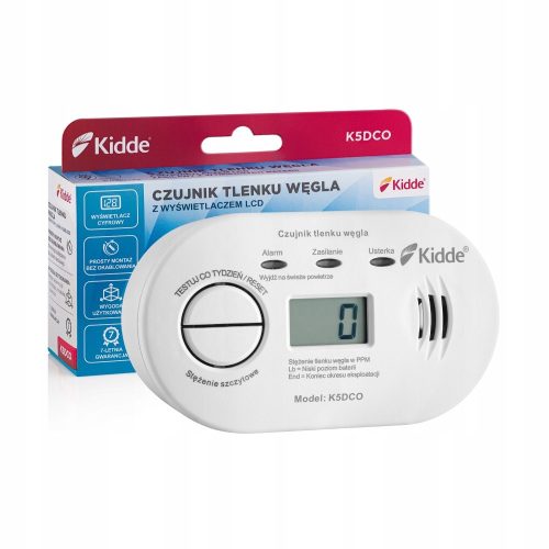Kidde K5DCO Kohlenmonoxidmelder mit Display