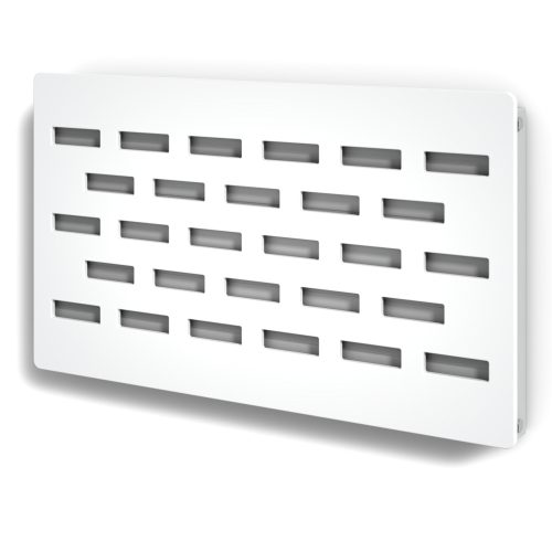 Heizkörperabdeckung Heizkörperabdeckung, MDF-Platte, 79 x 68 cm, weiß