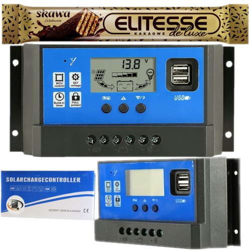 Solarregler Volt Polska 3IPSSOLU40 24 V + SKAWA WAFLE ELITESSE DE LUX 20G