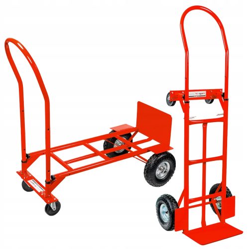 Transportwagen MŁYNARKA 2in1 Lagerschubkarre, ERWEITERBAR, 250KG Mega-M