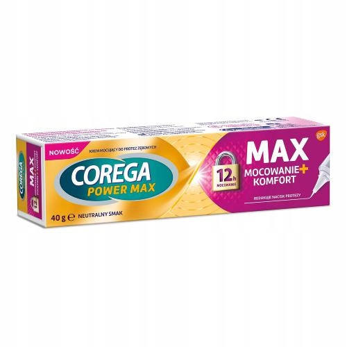  Corega Power Max 40 g Haftcreme für Zahnersatz