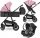  Lionelo Amber 3in1 Kinderwagen 3in1 Schwarz