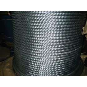 Stahlseil 10mm 6x19, verzinkt, 100m geschnitten