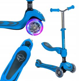  Dreirädriger Kinderroller HUMBAKA Mini Y blau