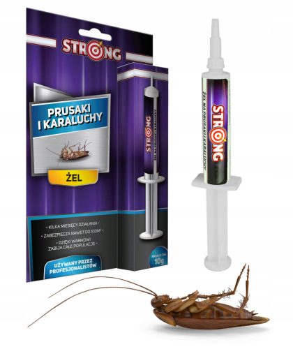  Gel gegen Kakerlaken, Ameisen und Silberfischchen Stark 0,03 kg