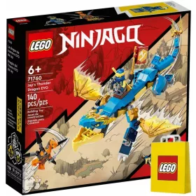  LEGO Ninjago Jays Donnerdrache EVO 71760 + LEGO Papiertüte